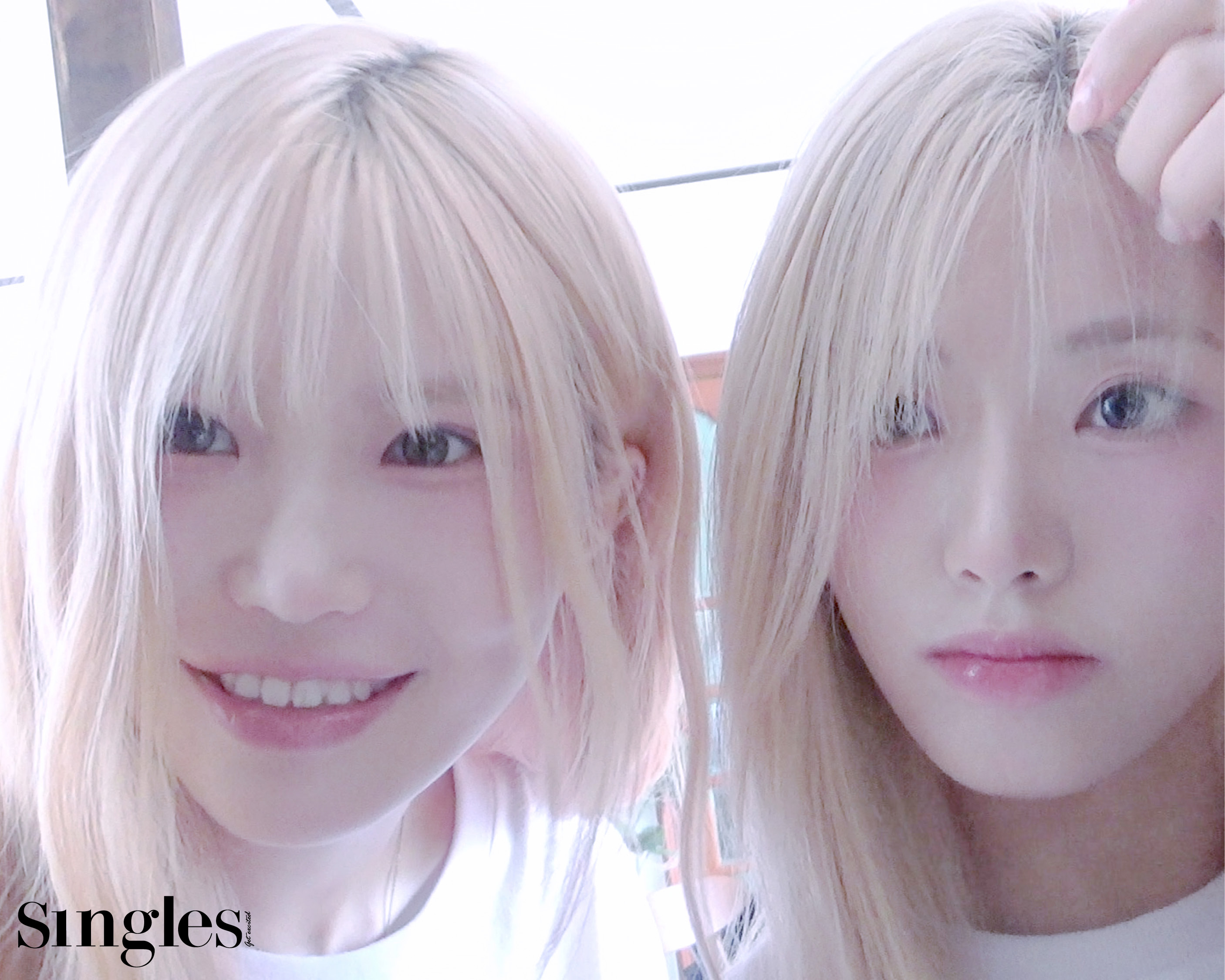 프로미스나인의 싱글즈 화보이미지,